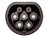 EBG — Type 2 til type 2 ladekabel — Spiralkabel — 32A/3-fase — 22 kW — Type 2 hunkjønn plugg